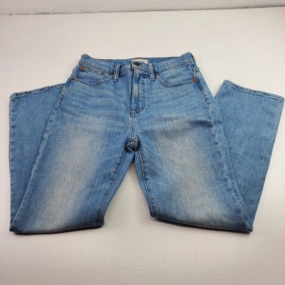 Madewell Women Jean Slim-Denim‎ Boot Size 26